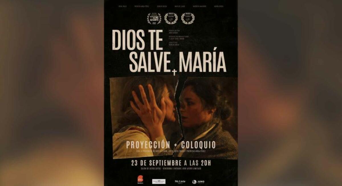 El Salón de Actos acoge mañana la proyección del corto ‘Dios te salve María’ de Noe Fluxá y Julie-Estel Soard 