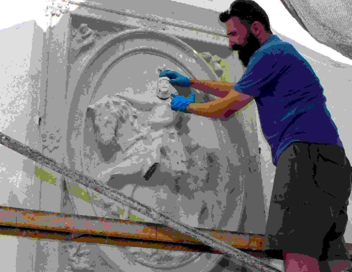 Callosa &middot; El relieve del Rey Jaume I recobra su figura