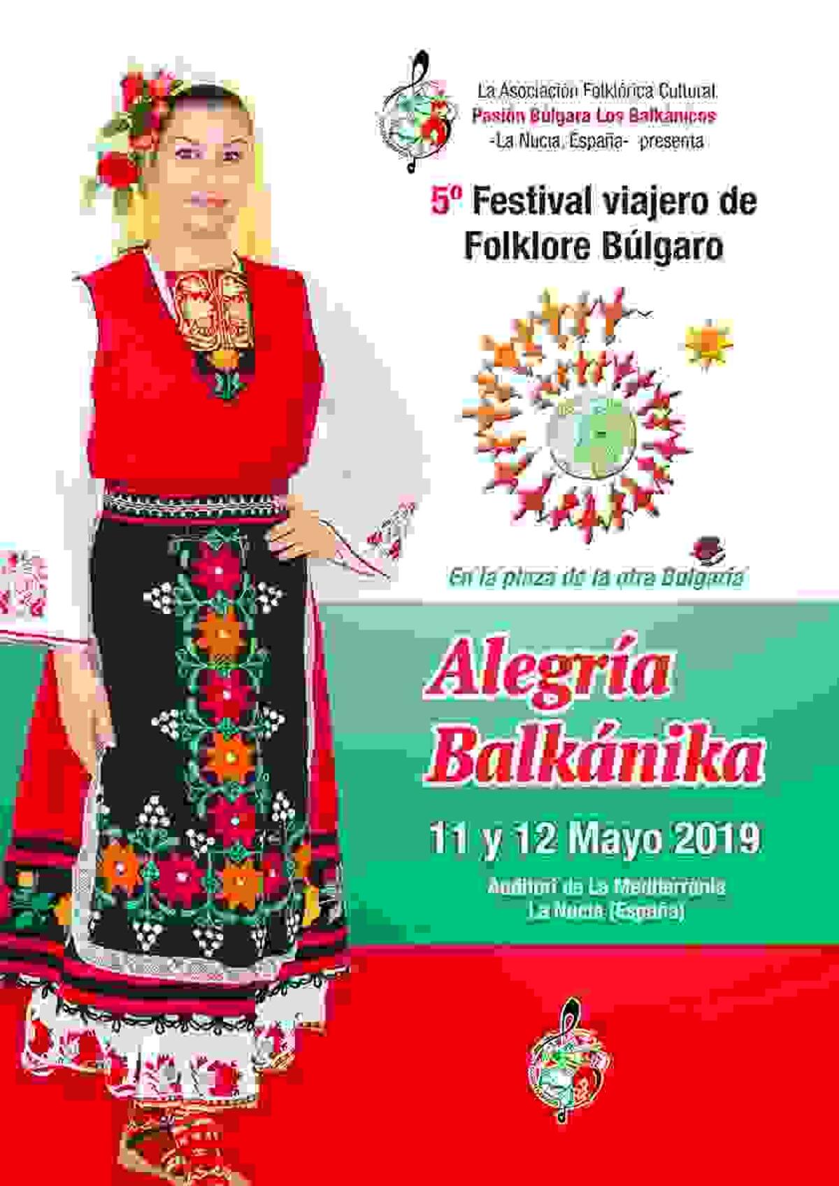 El “Festival Folklórico Europeo Búlgaro” llega a La Nucía este fin de semana