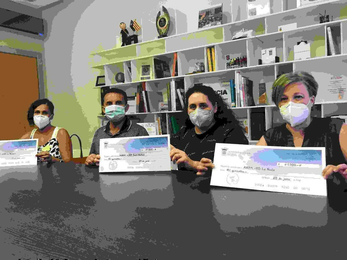 4.500 &euro; para las AMPAS de La Nuc&iacute;a.