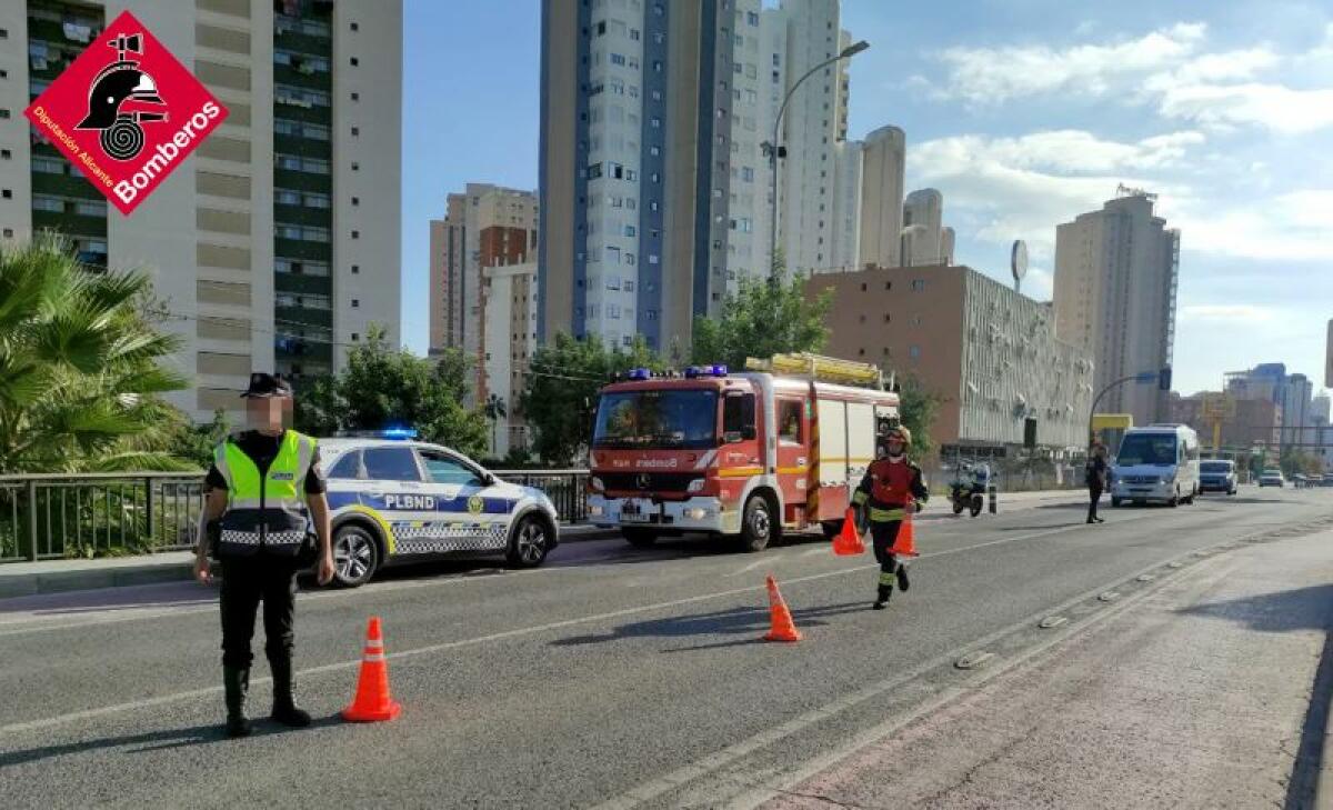 CONATO DE INCENDIO EN BENIDORM