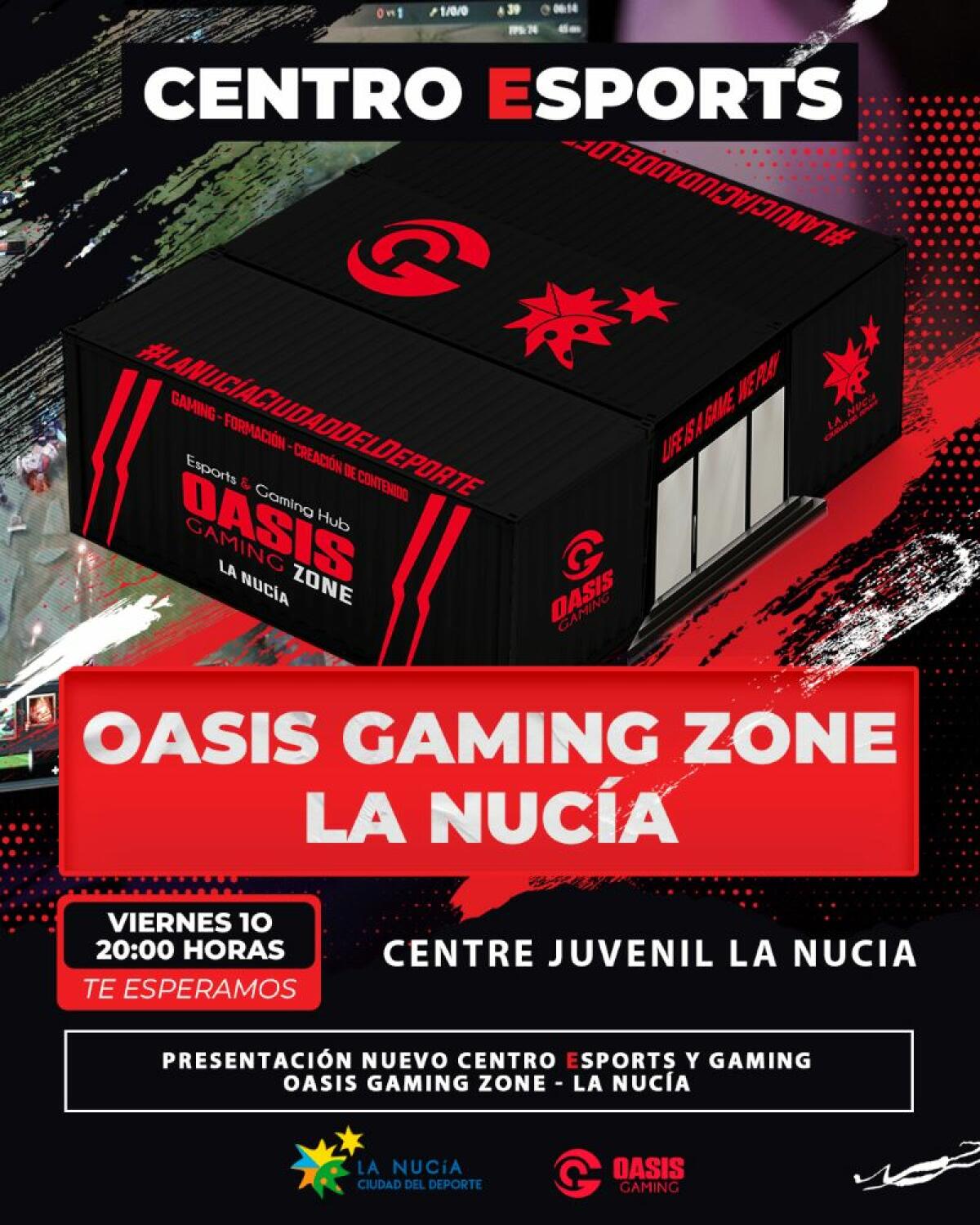 Esta tarde presentación del “Centro de E-Sports y Gaming” en el Centre Juvenil