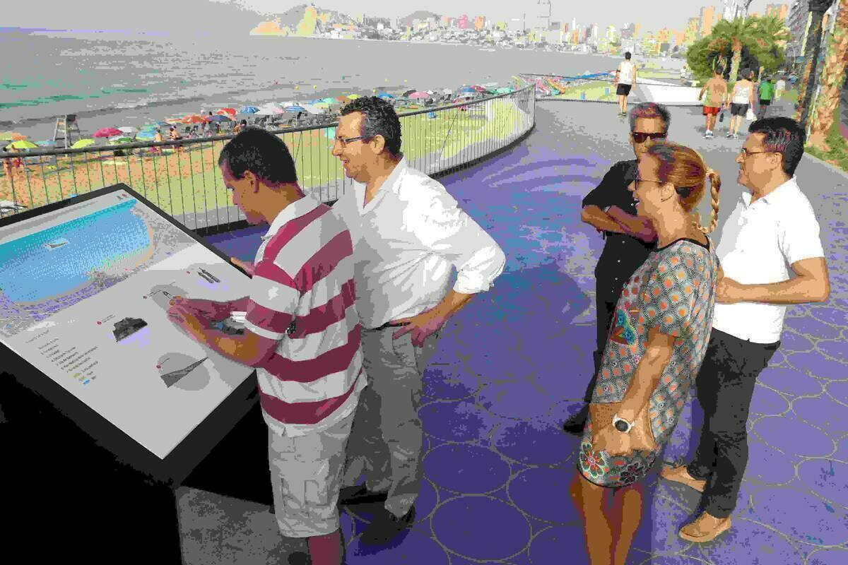 Benidorm localiza los principales puntos de interés patrimonial y natural en una mesa interpretativa accesible