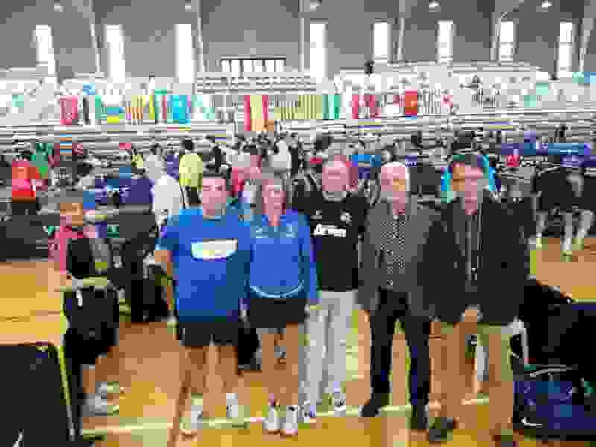 El Director General de Deportes visita Altea con motivo del Campeonato de Veteranos de Tenis Mesa