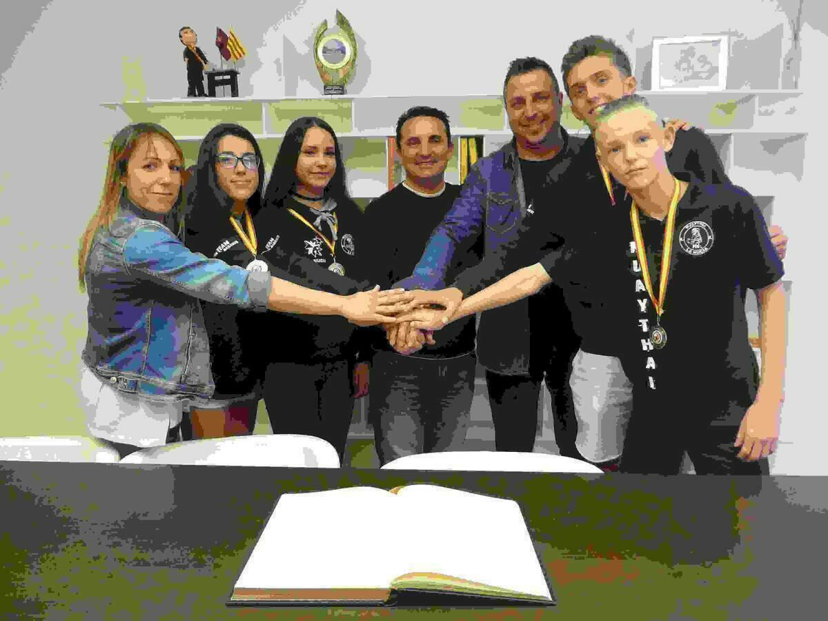 Tres nucieros Campeones de Espa&ntilde;a de Muay Thai