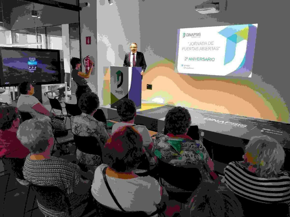 Benidorm, presente en la jornada de puertas abiertas de Dinapsis, que cumple dos años