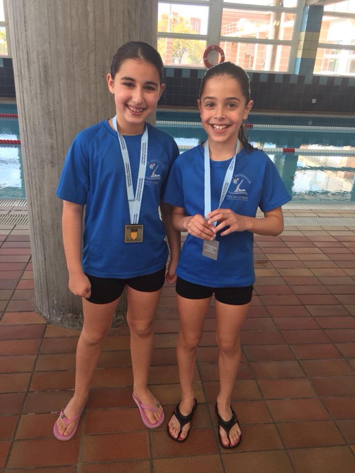 Doble p&oacute;dium de las Sincros nucieras  en el Auton&oacute;mico de Nataci&oacute;n Art&iacute;stica