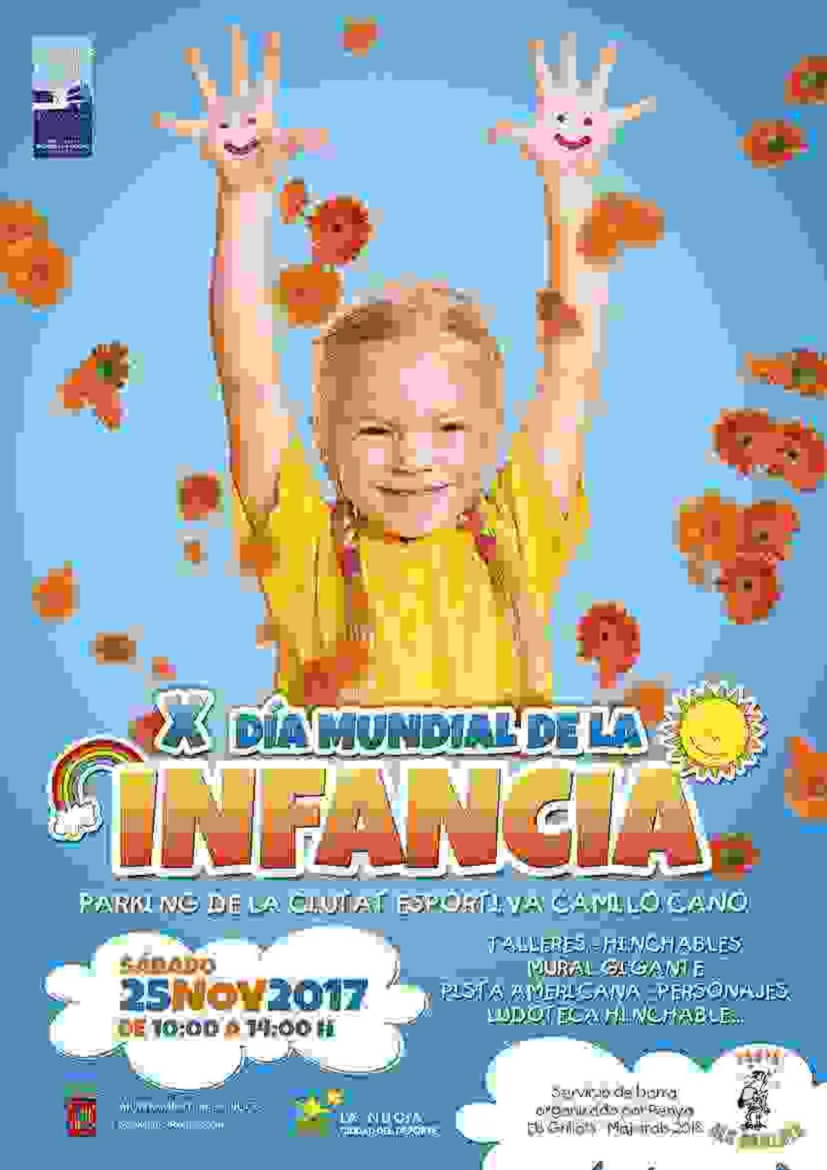 La Nuc&iacute;a &middot; Ma&ntilde;ana se celebra el X  &ldquo;D&iacute;a de la Infancia&rdquo;  con  20 actividades gratuitas 