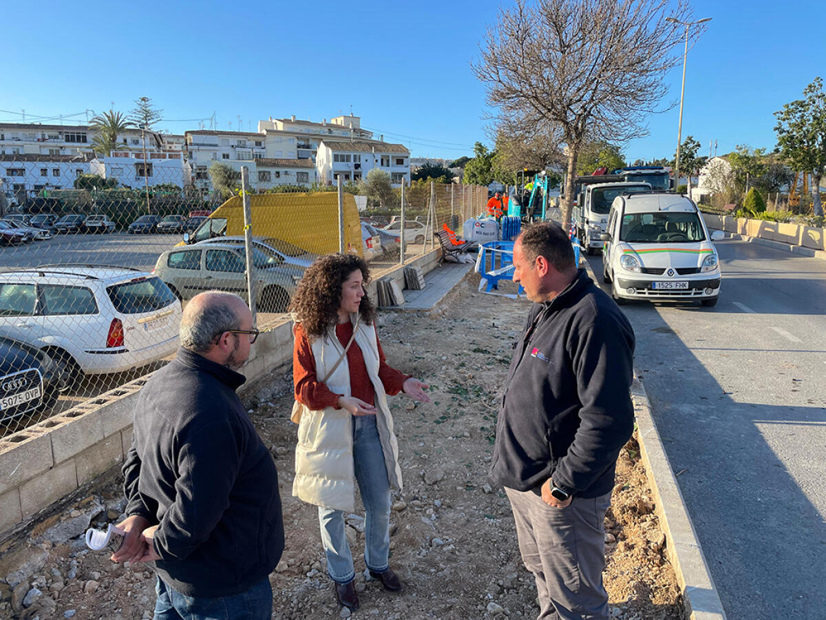 La Empresa Pública de Desarrollo Municipal aborda la mejora de la Avenida Juan Alvado