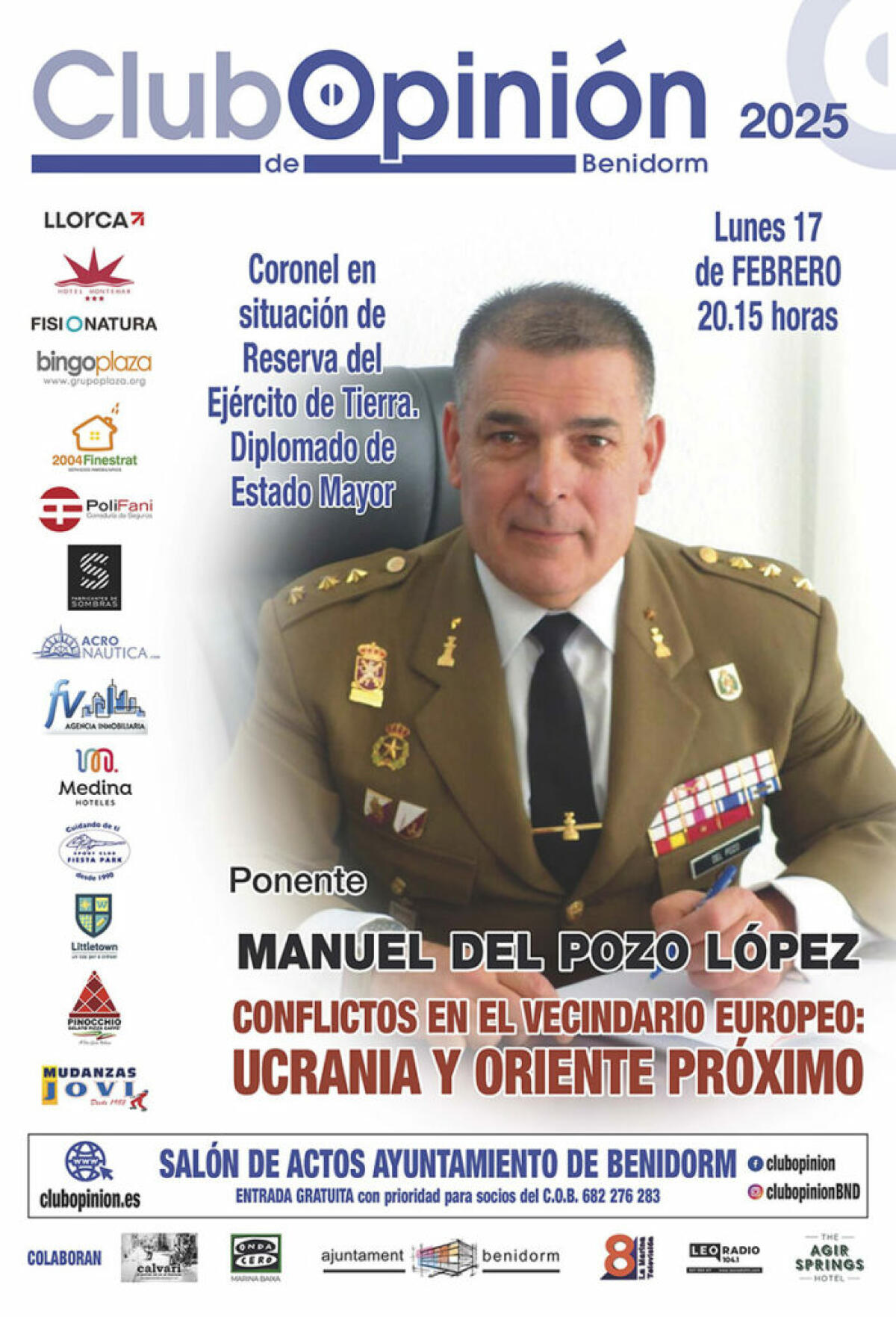 Manuel del Pozo: “Todo hace prever que Ucrania terminará perdiendo esta contienda bélica”