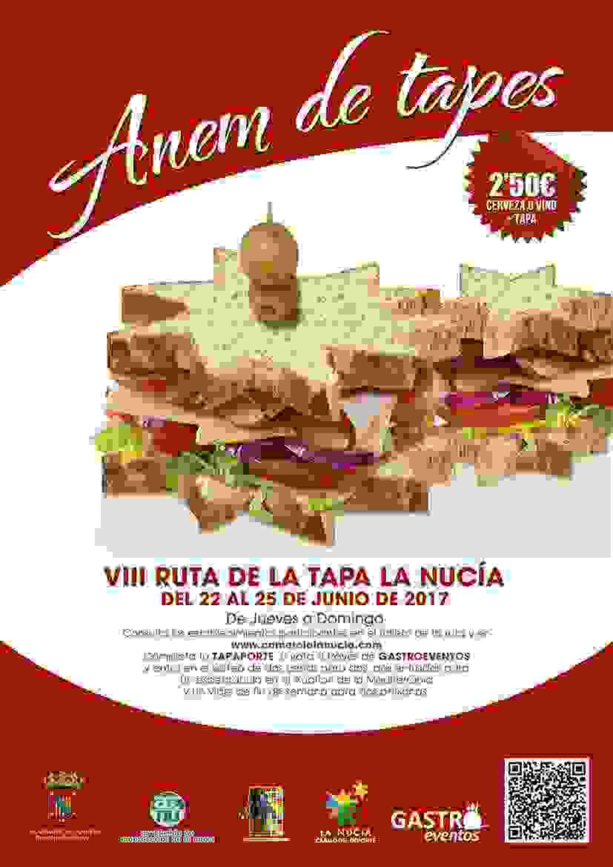 12 bares participan en la VIII Ruta de la Tapa de La Nuc&iacute;a 