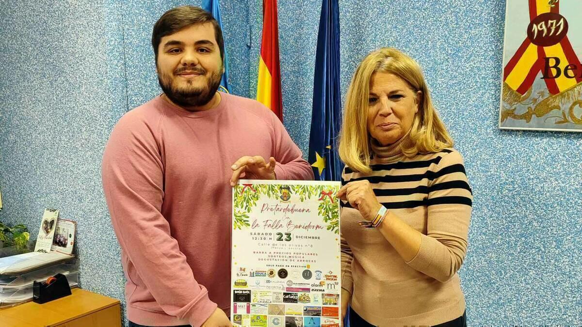 La Falla Benidorm organiza una ‘PreTardebuena’ este sábado en la calle Olivos