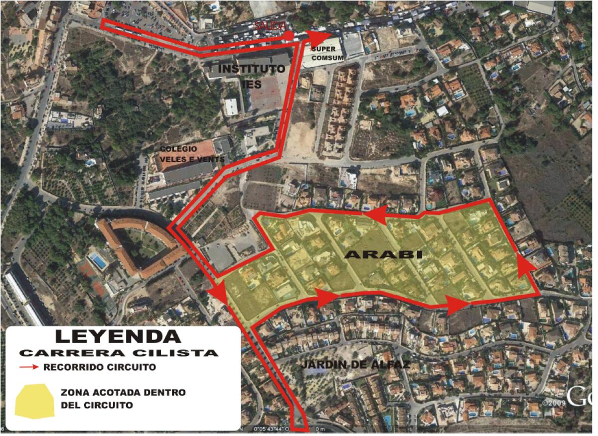 El Ayuntamiento de l&rsquo;Alf&agrave;s informa las calles donde no se puede aparcar este s&aacute;bado