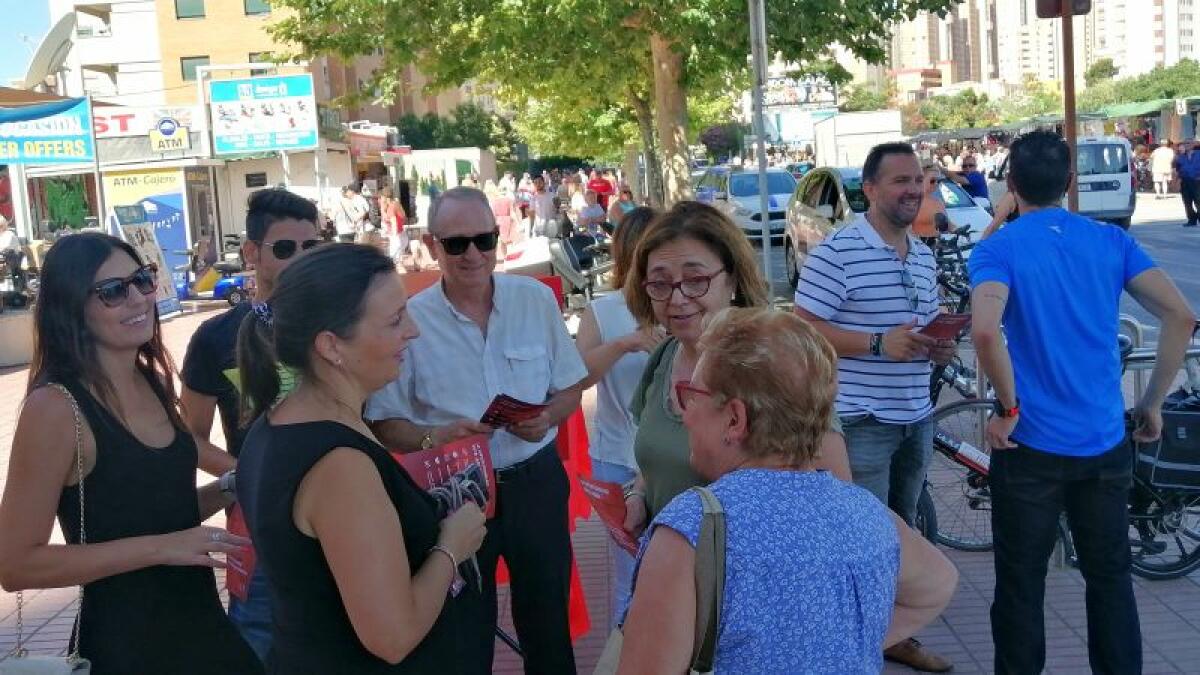 El PSOE de Benidorm ensalza los siete años de gestión del gobierno progresista de Ximo Puig