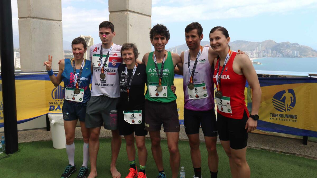 El italiano Fabio Ruga repite victoria en la &lsquo;XX Subida Vertical al Gran Hotel Bali&rsquo; y en mujeres se impone la austr&iacute;aca Annemarie Wilhelm