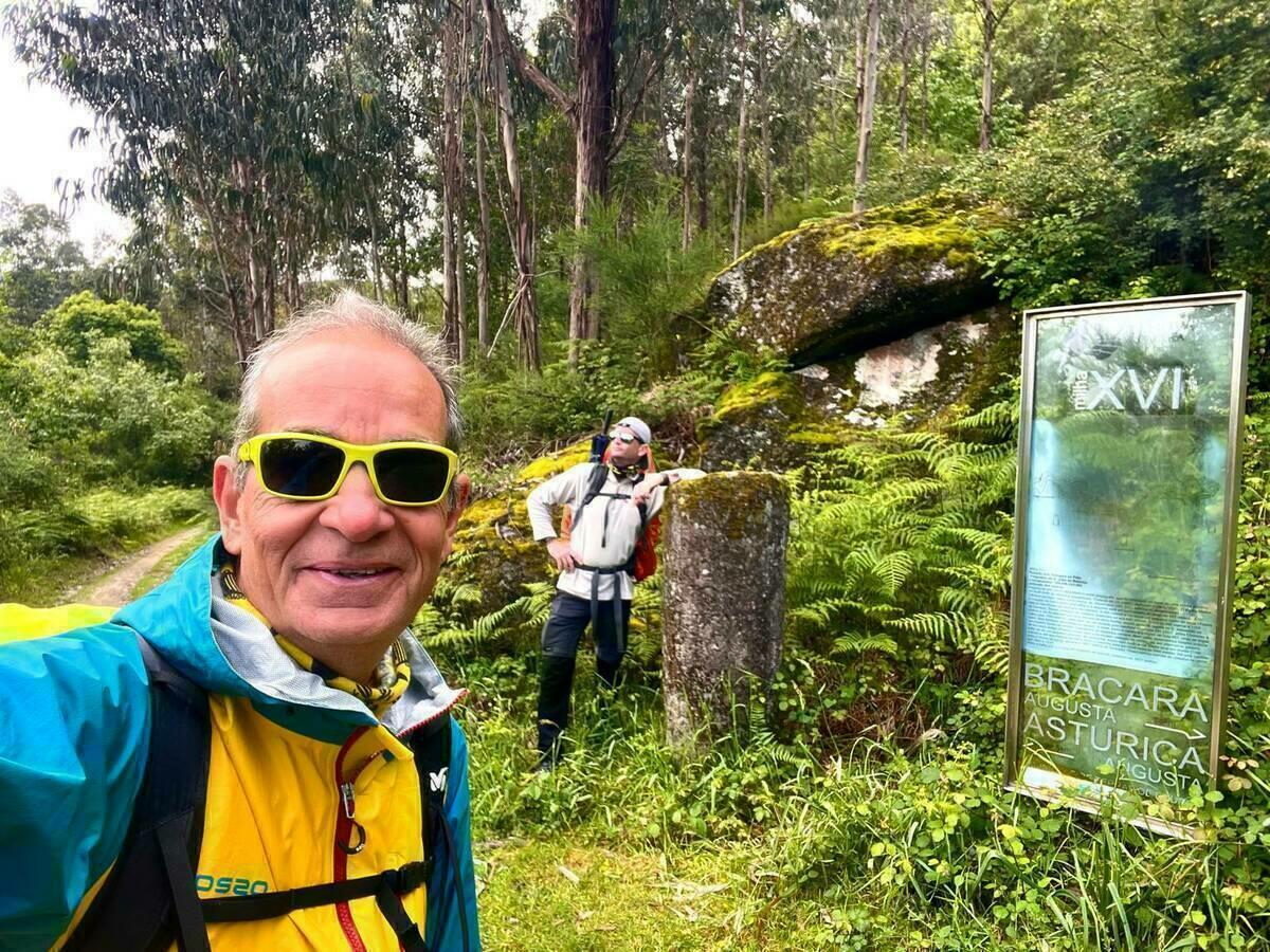 Álvaro Lazaga: “Los paisajes de la etapa de hoy son motivo suficiente para realizar este Camino”