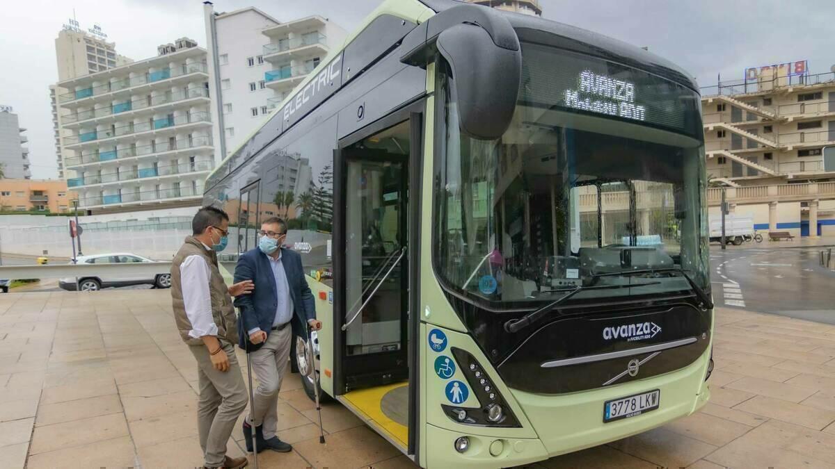 Benidorm prueba la idoneidad de un bus eléctrico en su red de transporte urbano