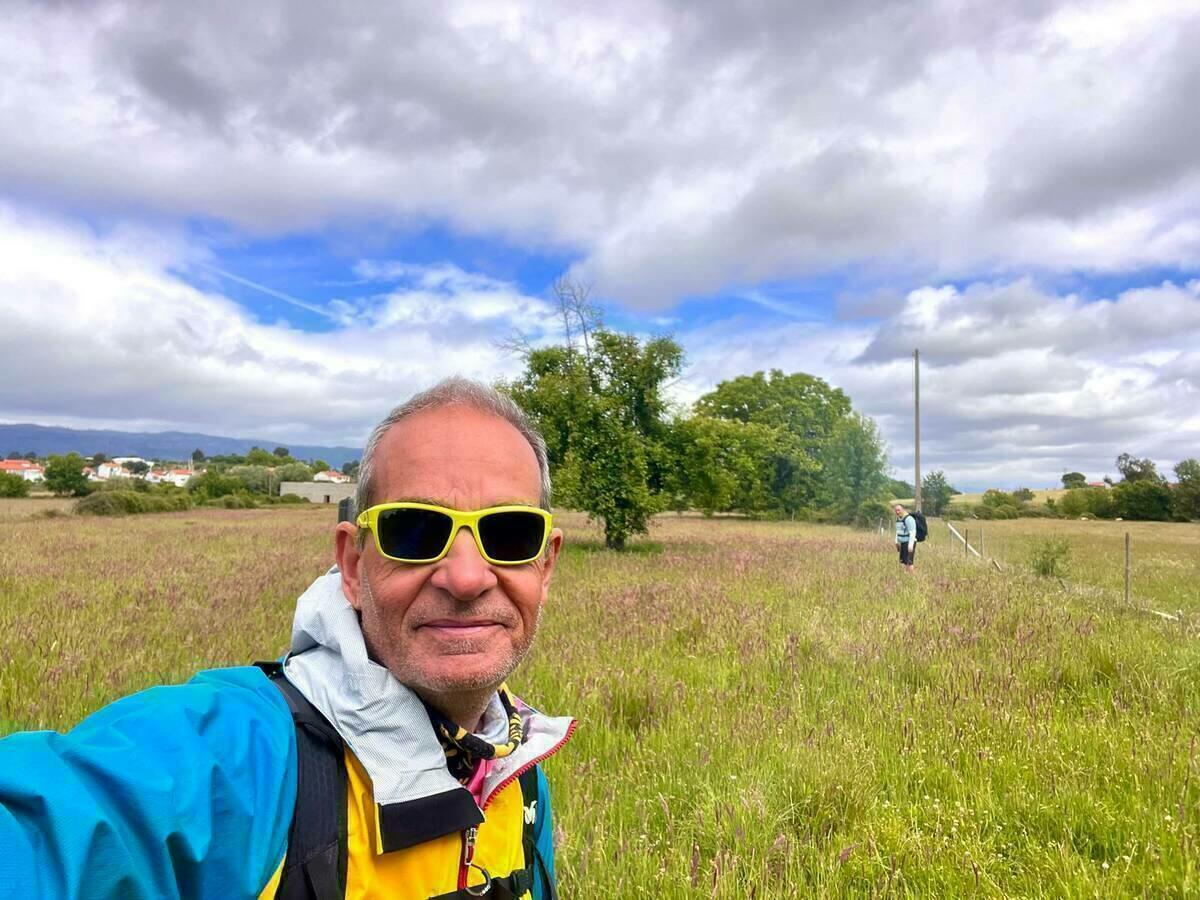 Álvaro hace camino en su andar hacia Santiago 