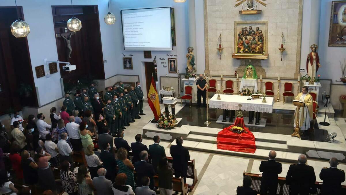 La Guardia Civil celebra en Benidorm la festividad de su patrona, la Virgen del Pilar