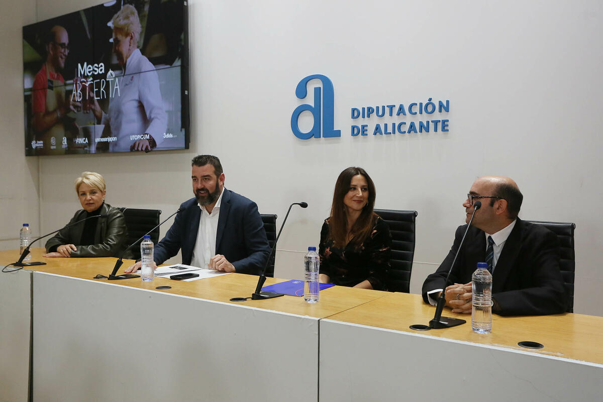 La Diputaci&oacute;n colabora un a&ntilde;o m&aacute;s con el proyecto &lsquo;Mesa Abierta&rsquo; de APSA para acercar la alta cocina a las personas con discapacidad  