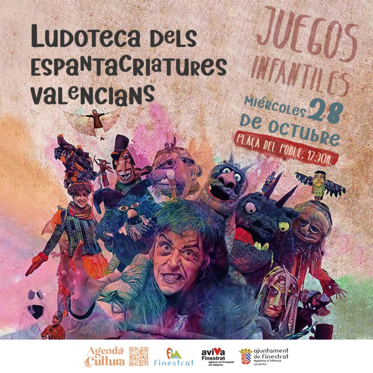 Agenda de cultura gratuita comarcal del 26 al 1 de noviembre