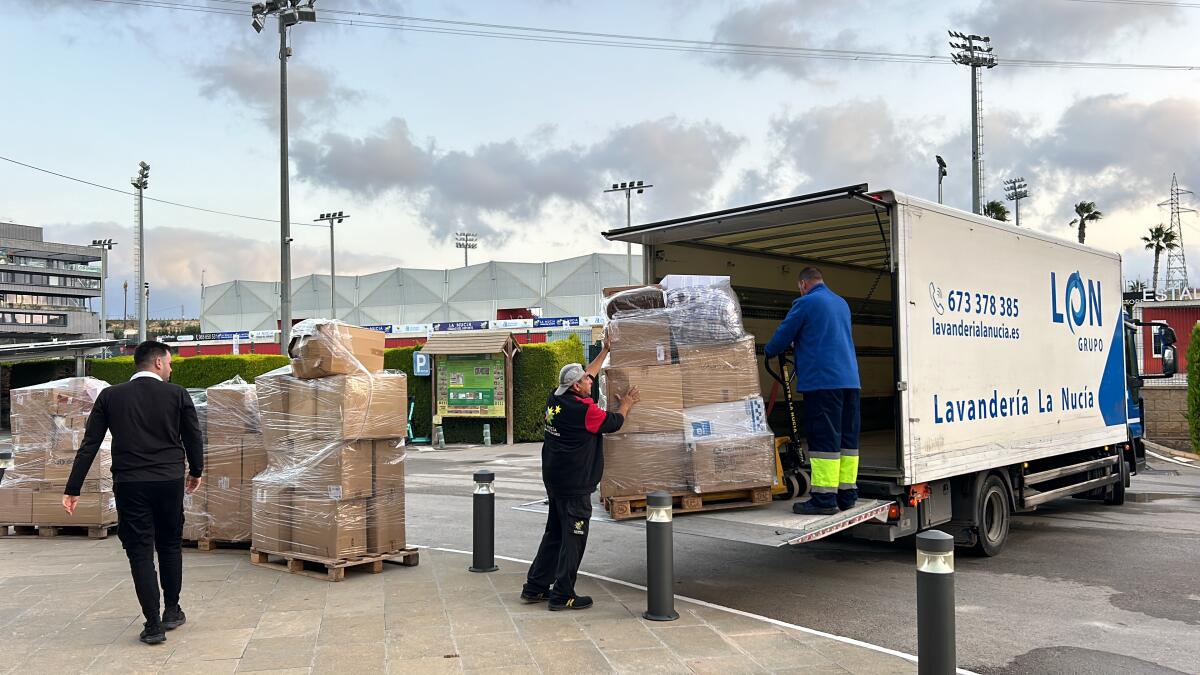 La Nucía envía 10.000 kilos de ayuda en Nuevo Convoy Solidario por la DANA 