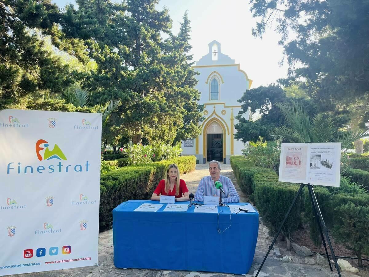 FINESTRAT PRESENTA EL CERTAMEN DE COMPOSICIÓN MUSICAL CON MOTIVO DEL CENTENARIO DE LA ERMITA DEL SANTO CRISTO DEL REMEDIO