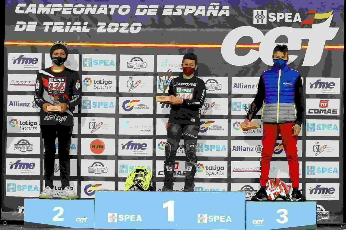 Marcos Combarro gana una prueba del Nacional de Trial en Ripoll
