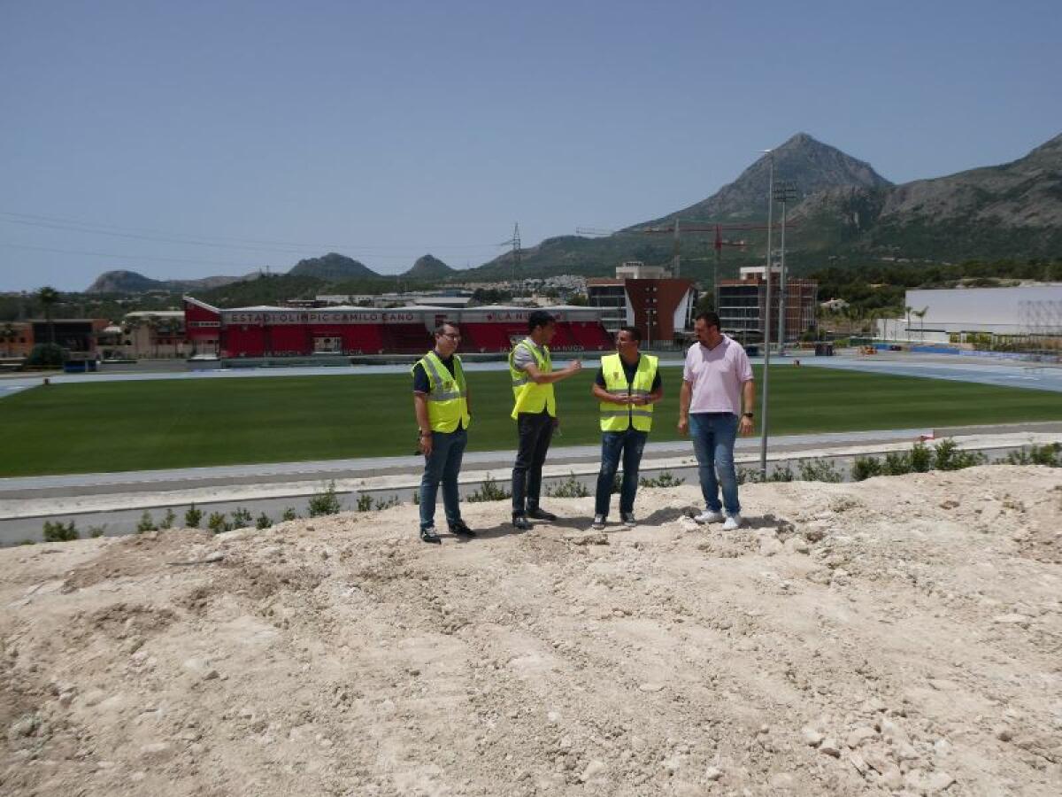 La Nucía contará con 4 nuevos campos de fútbol de césped natural