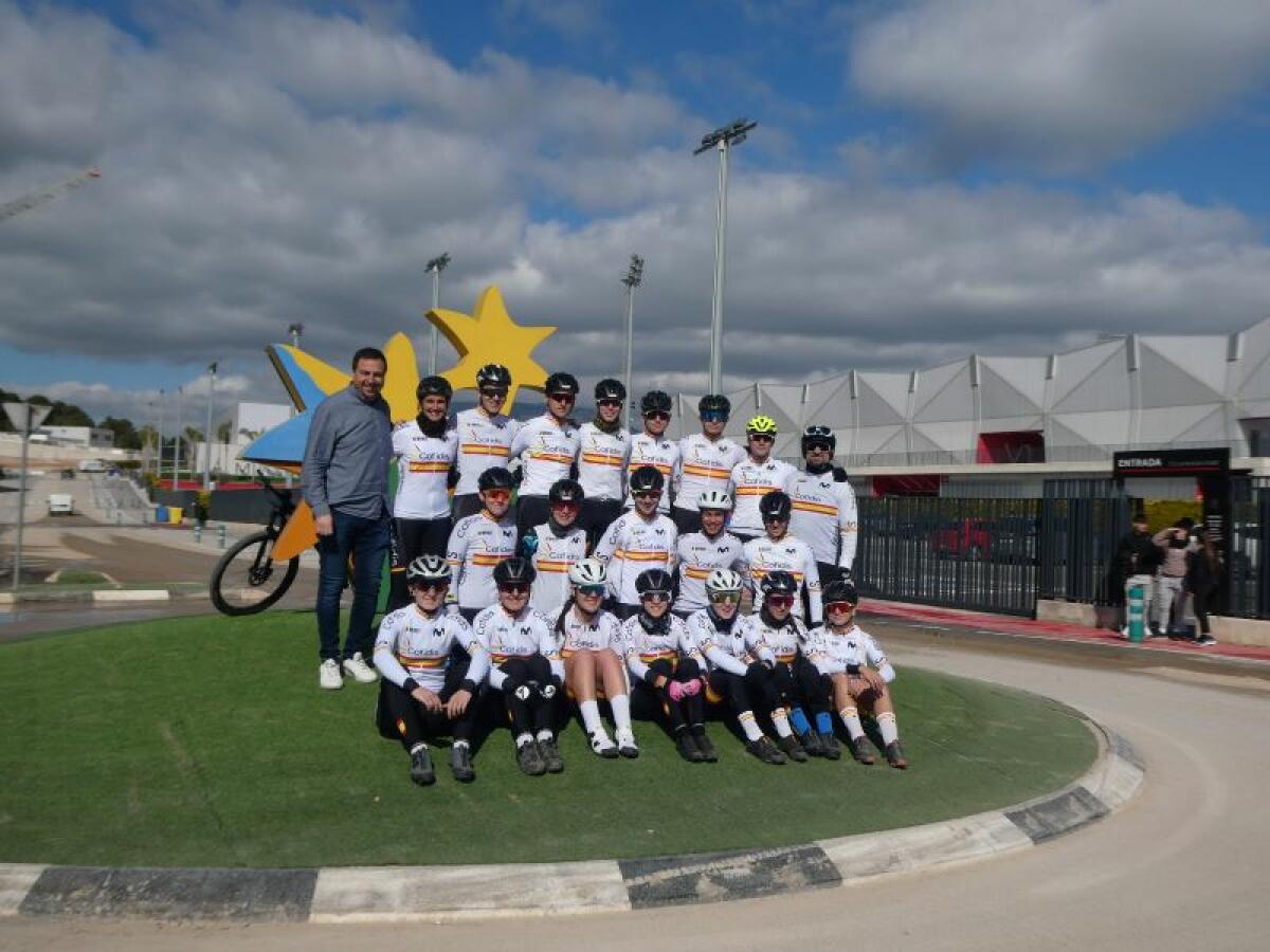 La Selección Española de Mountain Bike entrenó en La Nucía