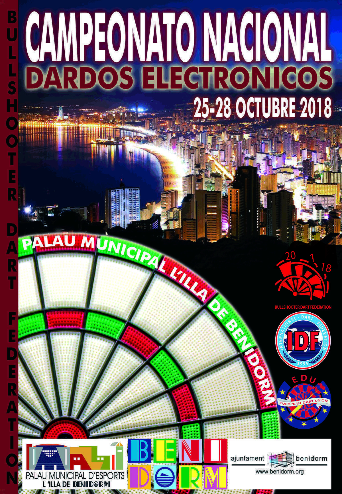   El Palau d&rsquo;Esports l&rsquo;Illa de Benidorm acoge desde hoy el Campeonato Nacional de Dardos Electr&oacute;nicos