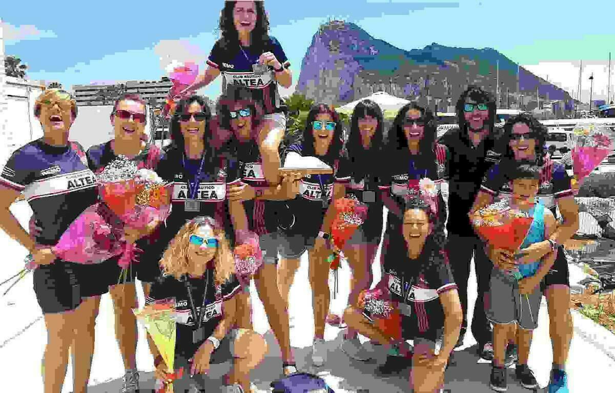 Las veteranas de Altea se proclaman subcampeonas de Espa&ntilde;a de remo