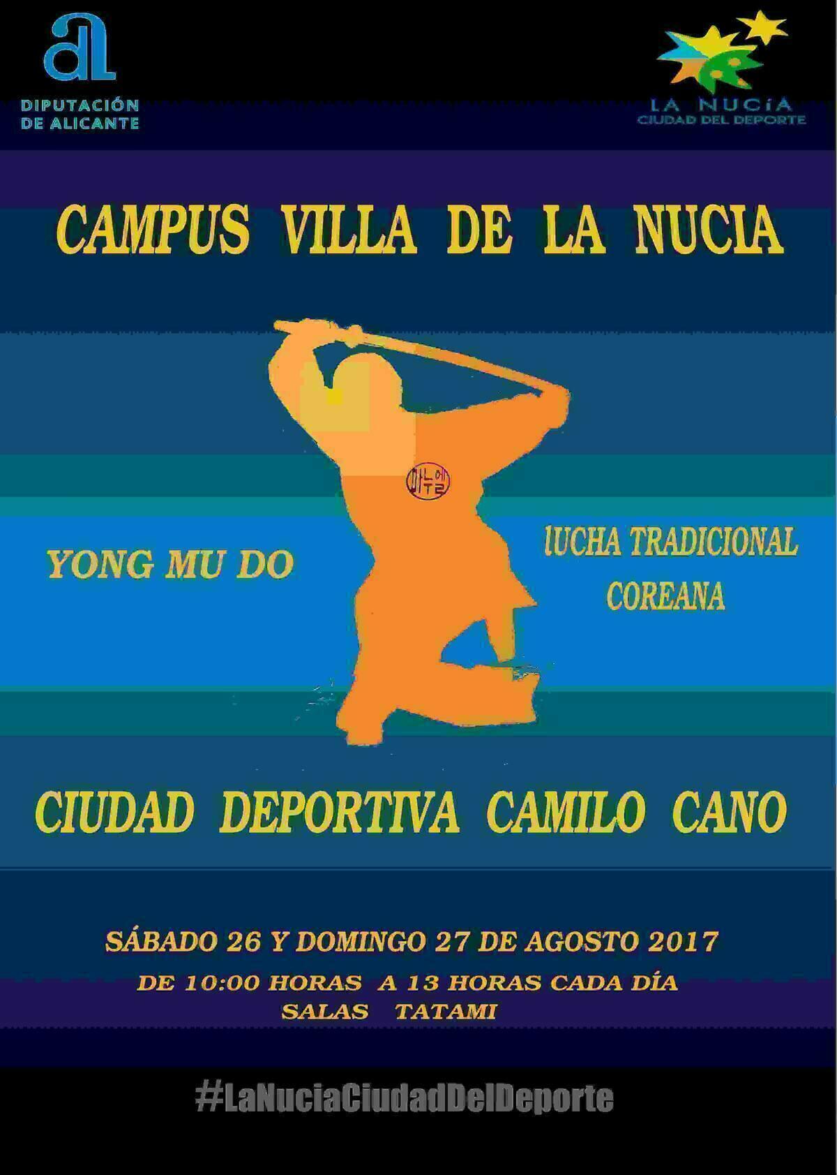 &Uacute;ltimas plazas para I Campus de Hapkido La Villa de La Nuc&iacute;a 