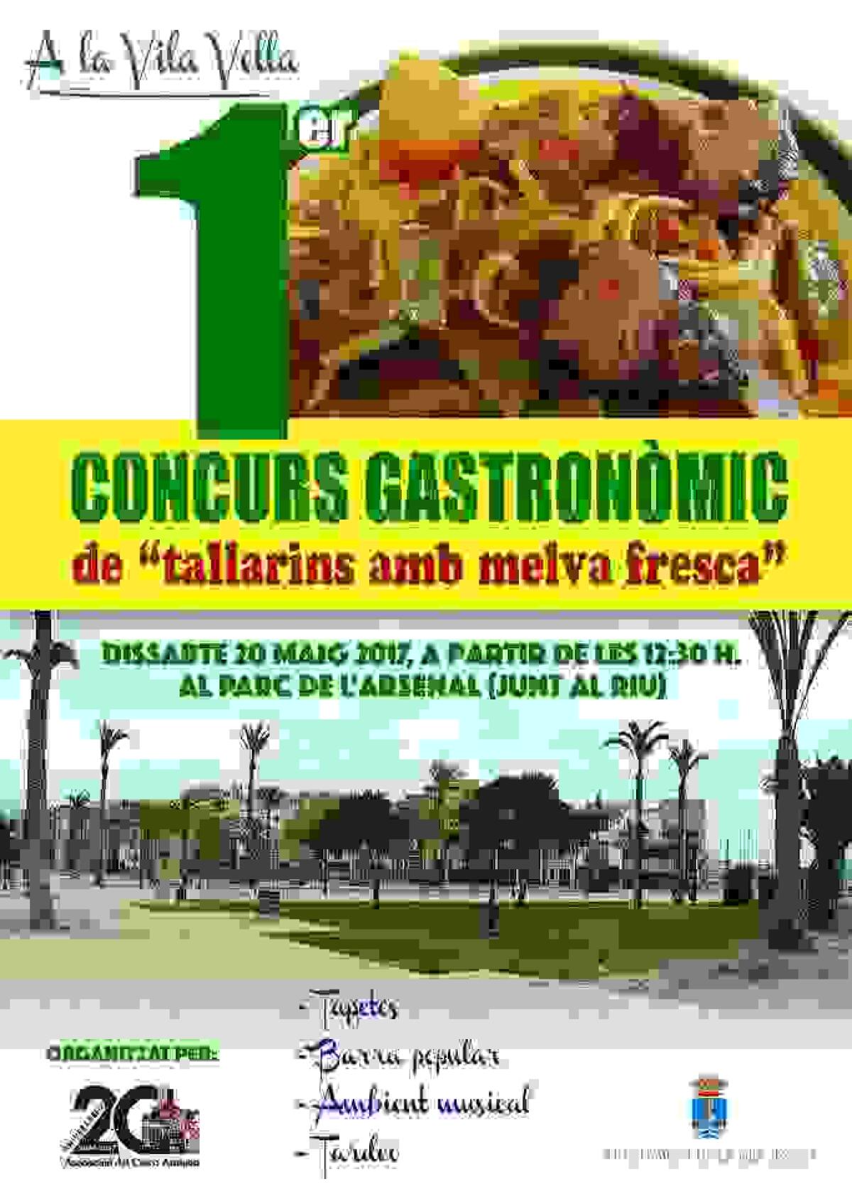 La Vila celebra este fin de semana el &lsquo;Primer concurs gastron&ograve;mic de tallarins amb melva fresca&rsquo;