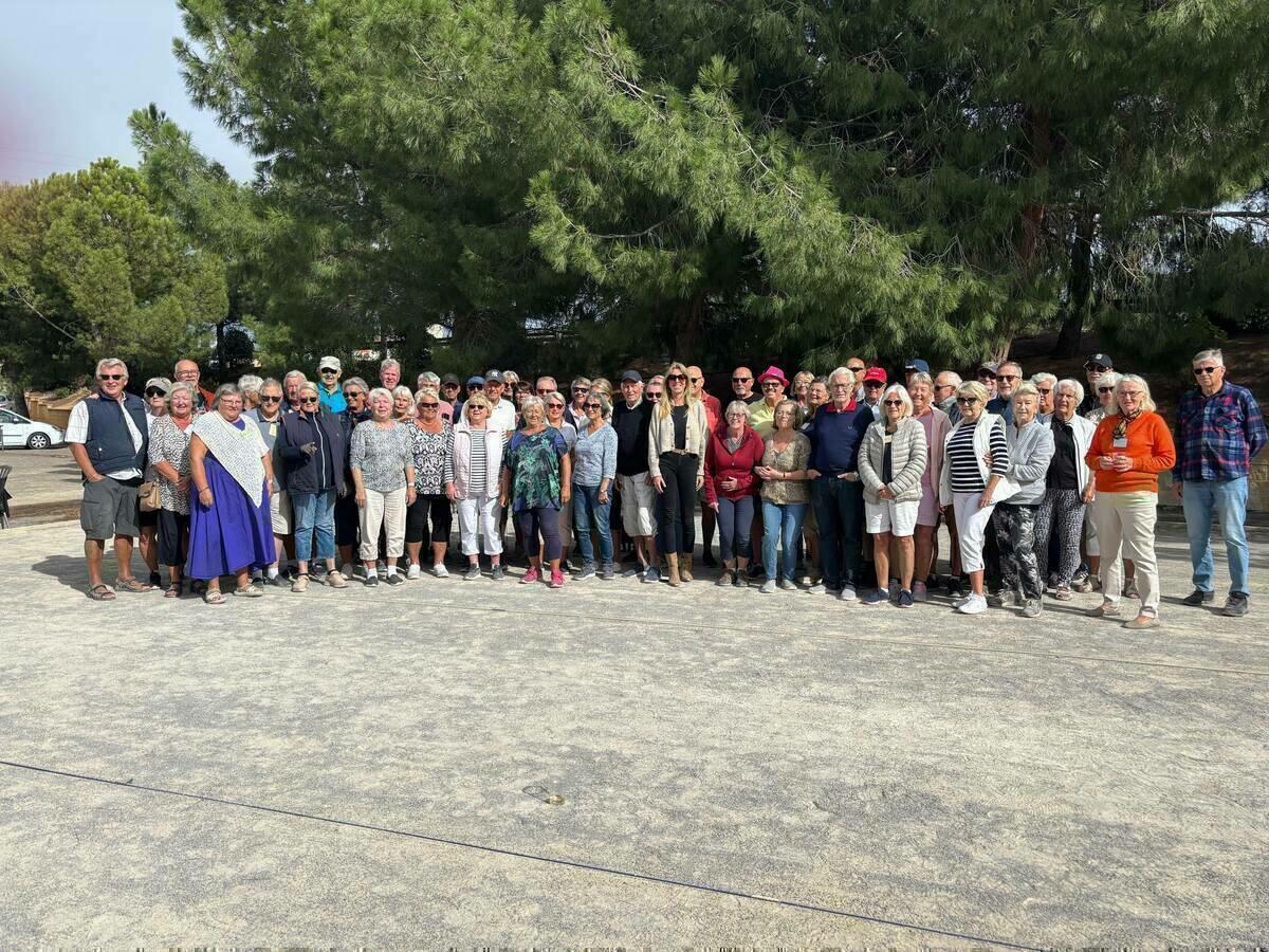 La Comunidad Escandinava conmemora el 20 aniversario de las Pistas Petanca de Barranco Hondo