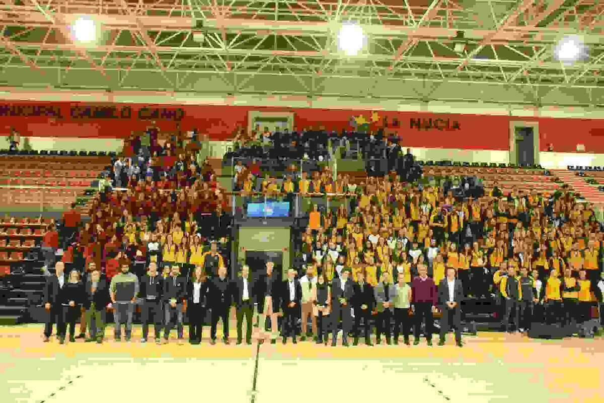 350 deportistas universitarios participaron en La Nuc&iacute;a en la Final Auton&oacute;mica 
