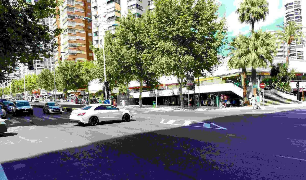 Benidorm &middot; Movilidad alivia el tr&aacute;fico de la avenida del Mediterr&aacute;neo al permitir nuevos giros en Europa