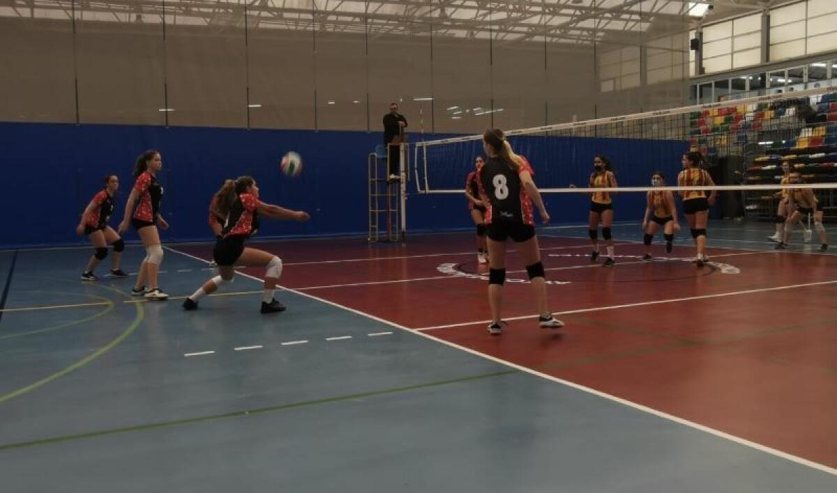 Doble derrota del Club Voley La Nucía en Almoradí