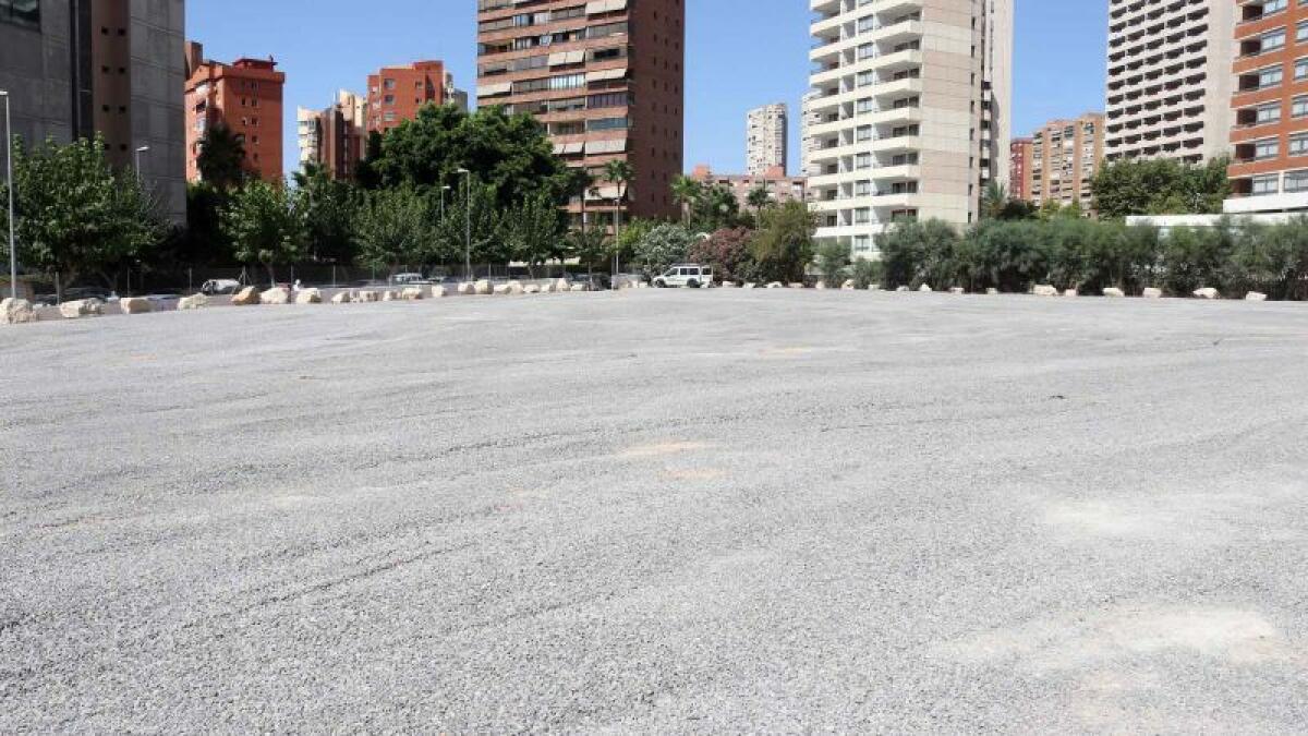 Benidorm abre mañana el parking disuasorio de la calle Lérida con capacidad para unas 200 plazas