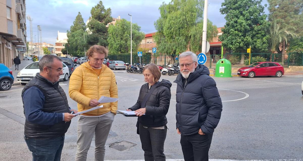Villajoyosa reordena el cruce entre la calle Alicante y Jaume I con una nueva rotonda que mejorar&aacute; la accesibilidad