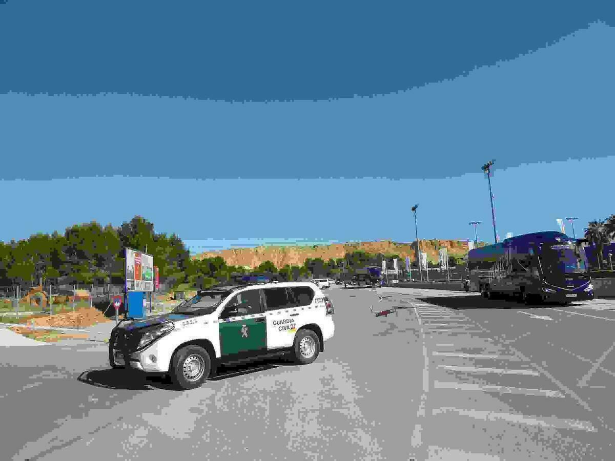 Medidas de seguridad  para el partido Levante UD vs. At Madrid