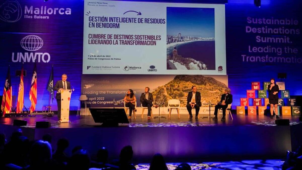 Benidorm y su gestión de residuos, caso de éxito en la Cumbre de Destinos Sostenibles de la OMT