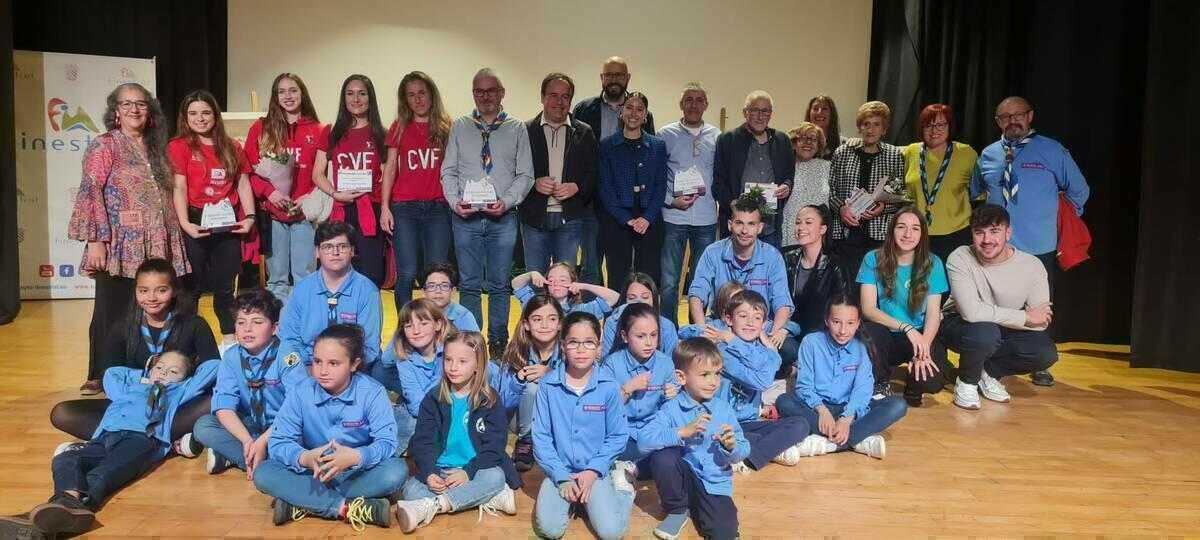 El grupo SCOUT FINESTRAT entrega sus II Premis Valors