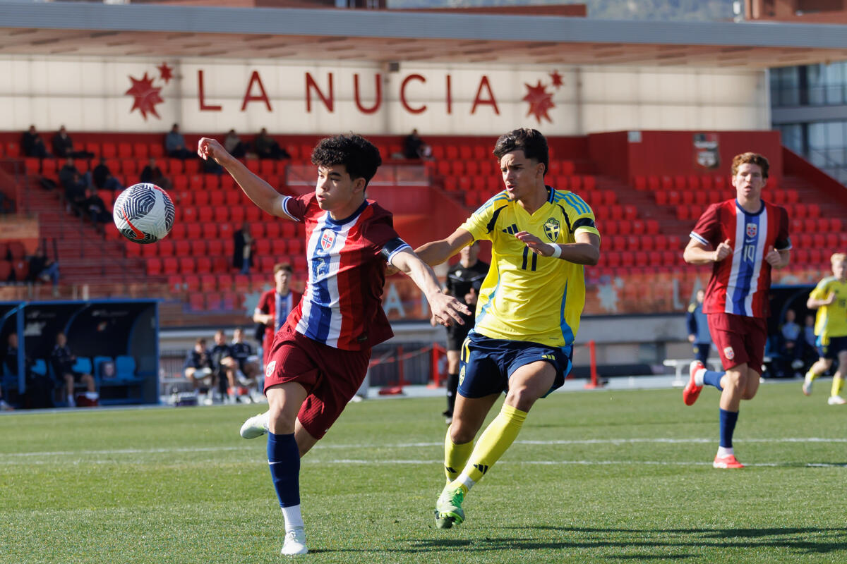 Noruega y Suecia empatan sin goles en inició Torneo Internacional sub 17 