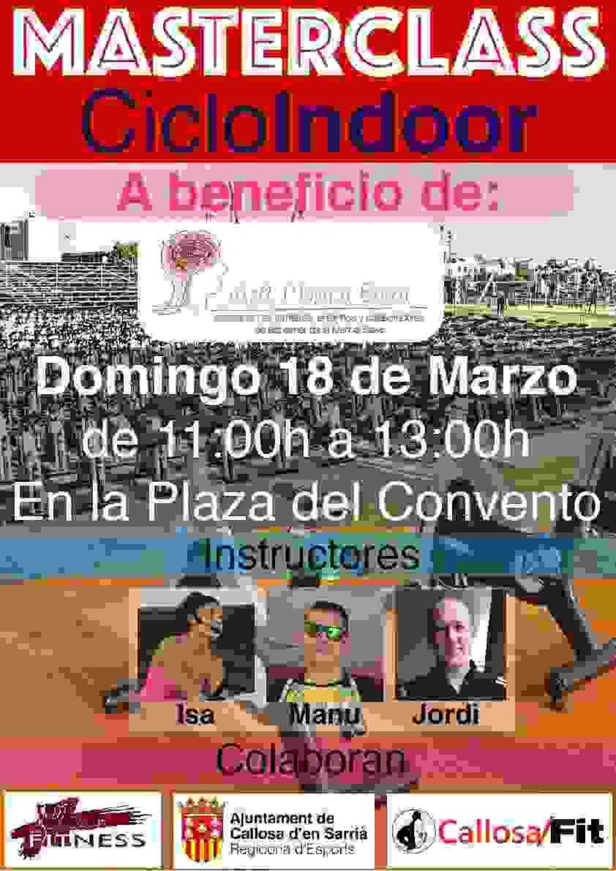 Callosa &middot; La Plaza del Convent se convierte el domingo en una gran sala de CicloIndoor