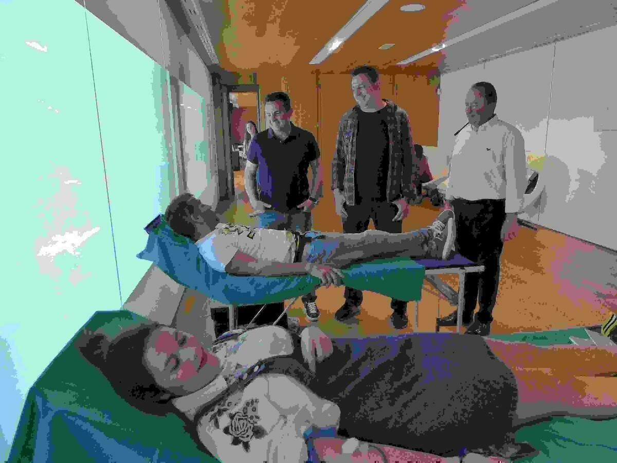 Record de donantes en el II Marat&oacute;n de Sangre de La Nuc&iacute;a