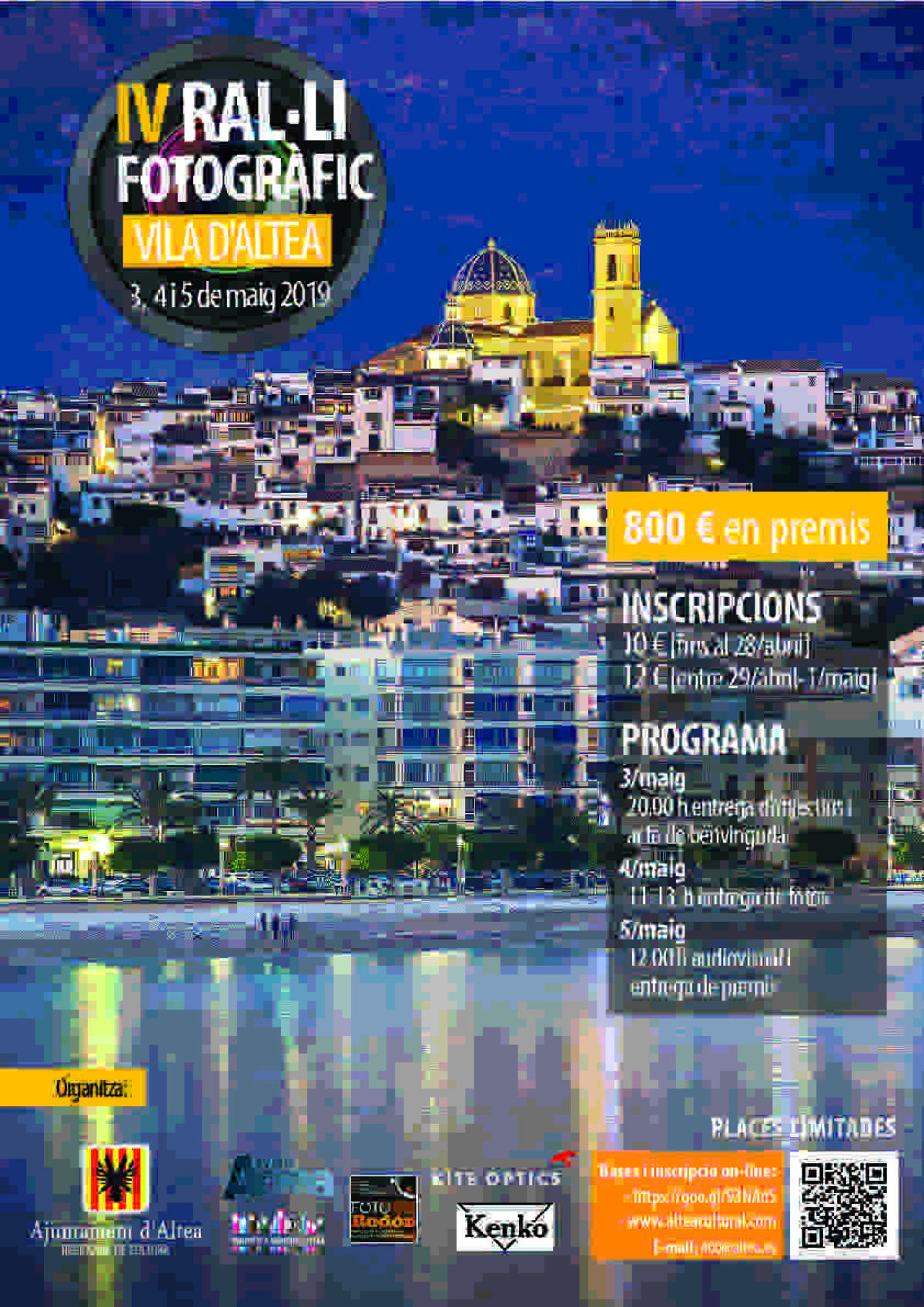 Altea // Cultura organiza para esta primavera varias actividades fotográficas