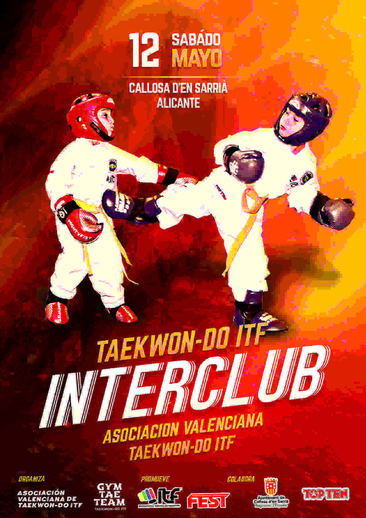 Callosa &middot; El Polideportivo Municipal acoge este s&aacute;bado un Interclub de Taekwon-do ITF comarcal