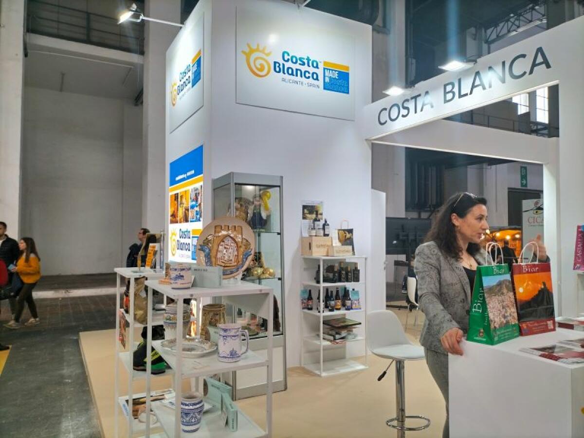 El Patronato de Turismo asiste a la feria industrial de Barcelona para mostrar los productos ‘Made in Costa Blanca’