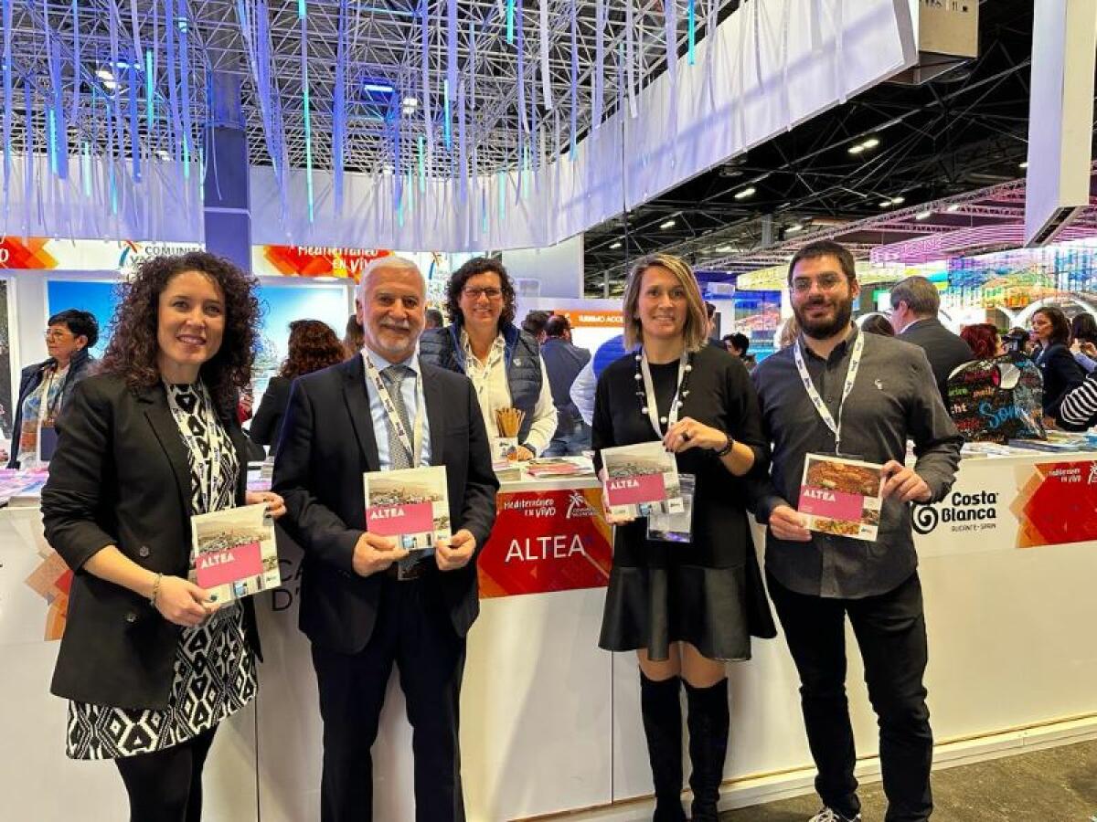 Altea es promociona en Fitur amb la seua aposta per l'accessibilitat, la inclusió i la sostenibilitat